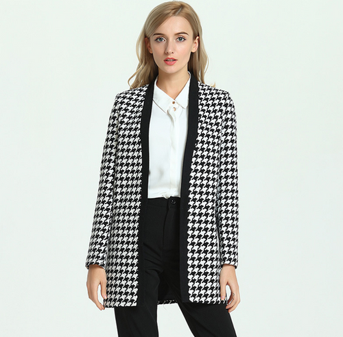 The Ashcroft Houndstooth Coat