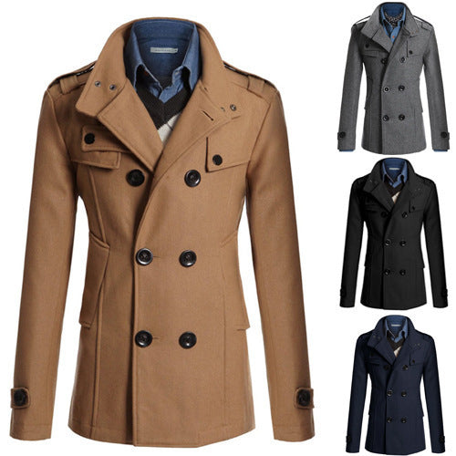 The Whitmore Wool Trench Coat