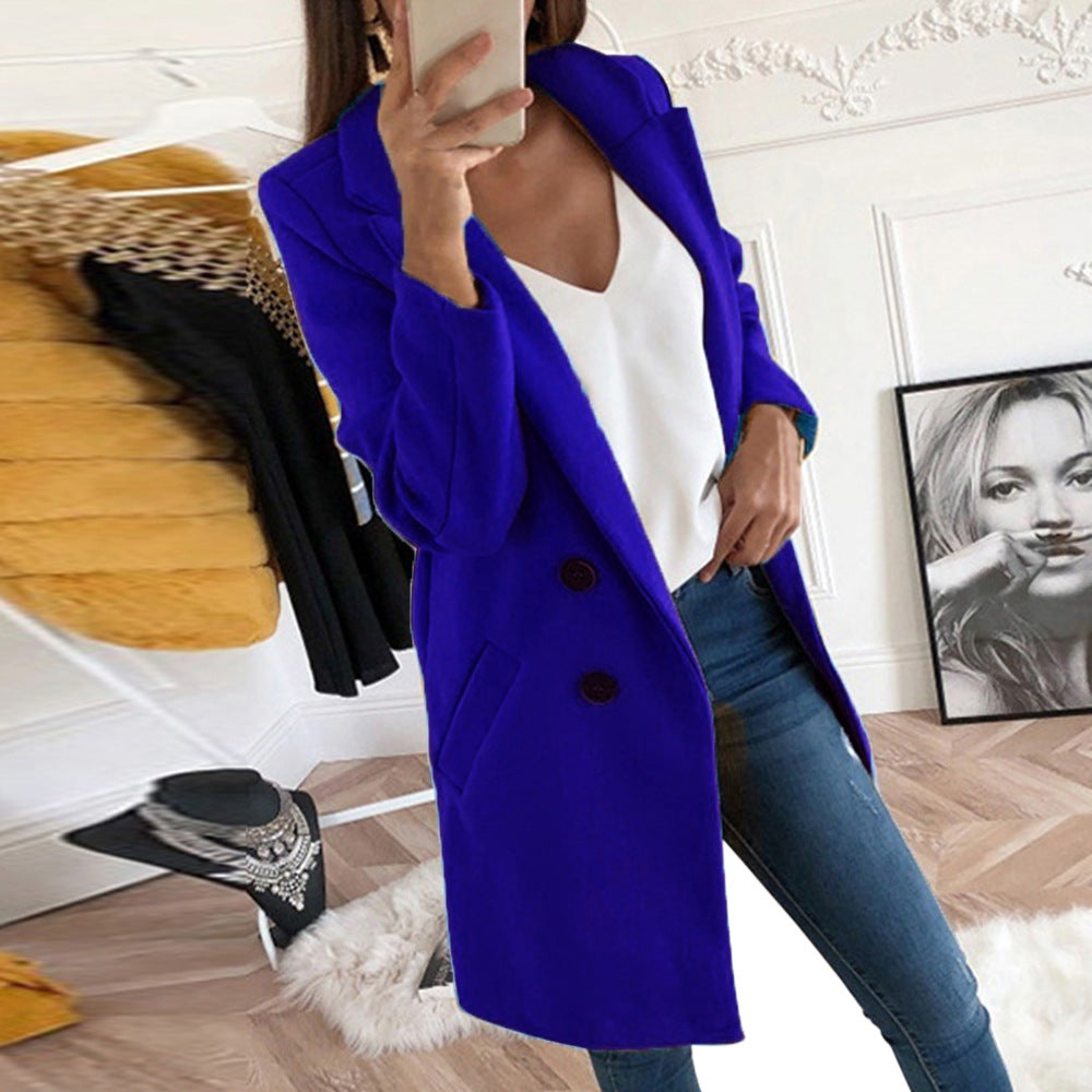 The Rosalind Long Wool Coat