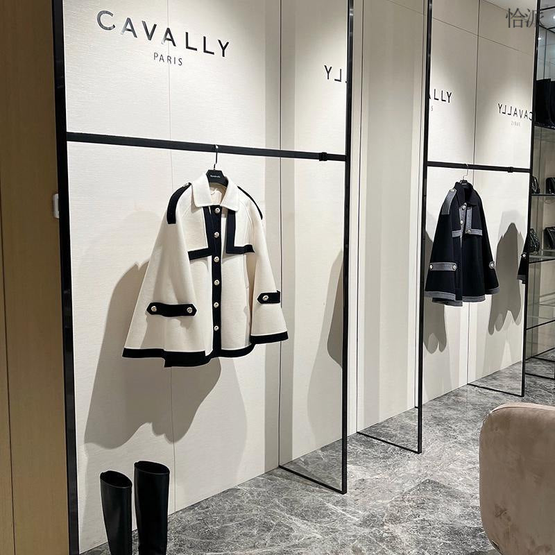 The Bexley Wool-Blend Cape Coat