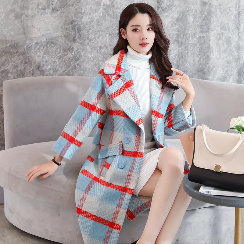 The Ellery Plaid Wool Coat