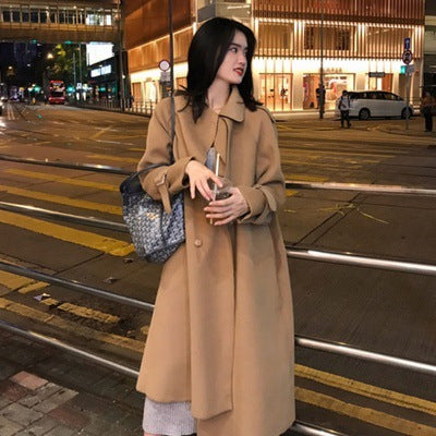 The Cordelia Belted Wool Coat