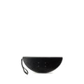 Maison Margiela Black Calf Leather Bos Taurus Clutch Bag