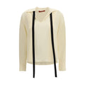Max Mara Beige Silk Blouse