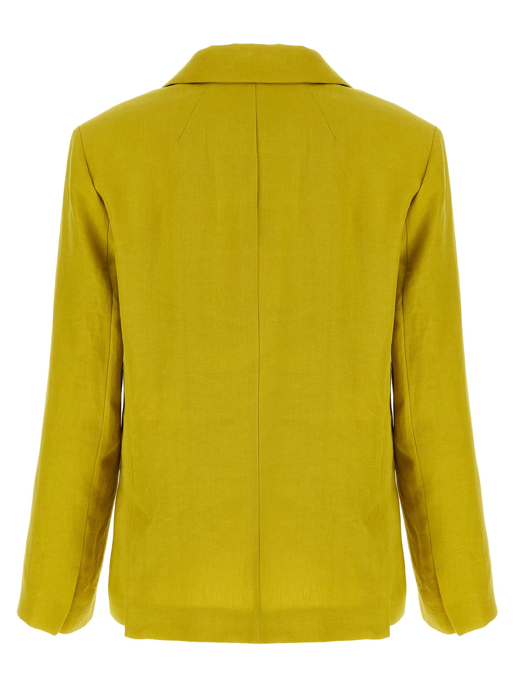 S Max Mara Bicolor Linen Blazer