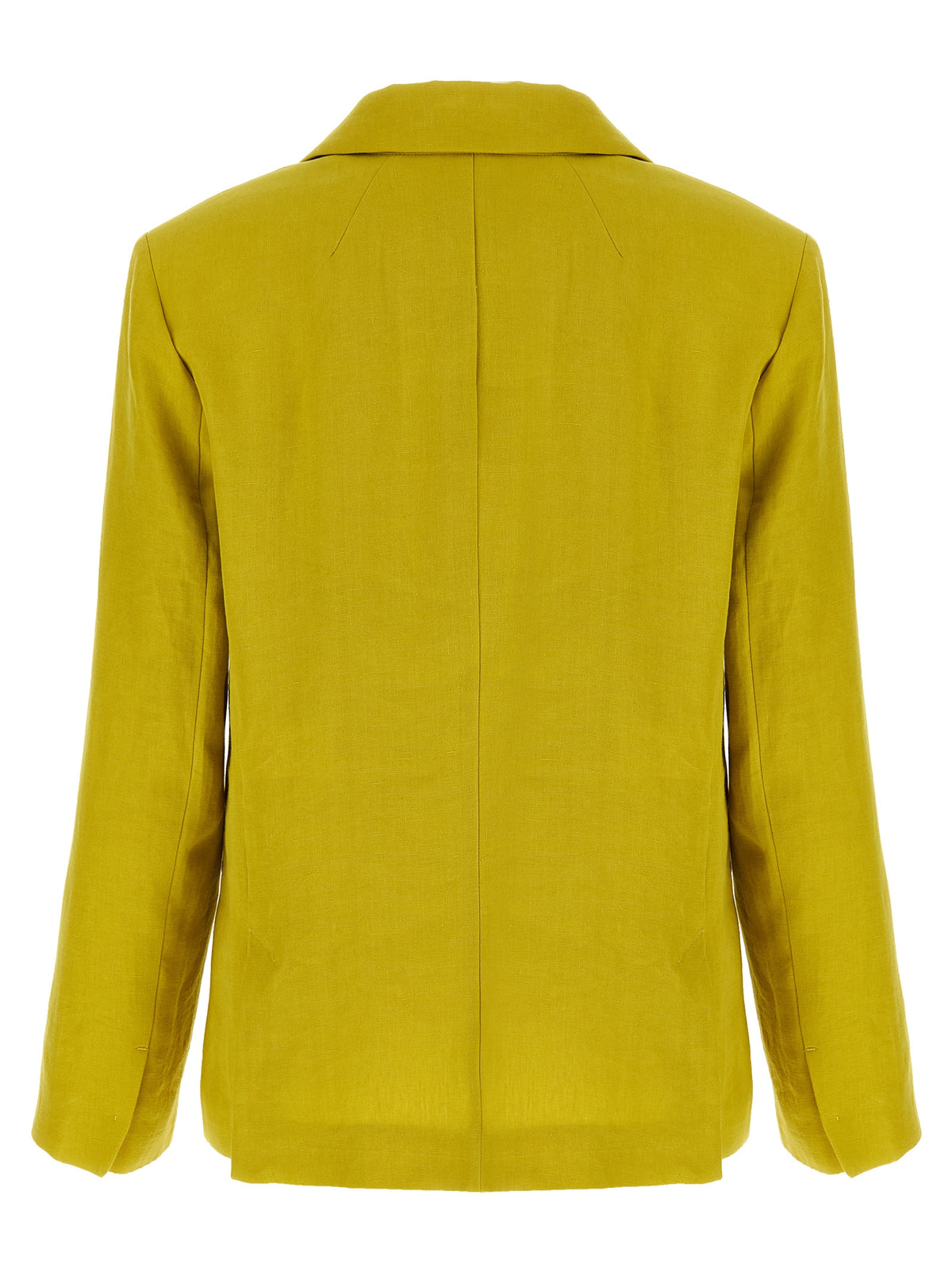S Max Mara Bicolor Linen Blazer