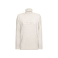 Brunello Cucinelli Oversized Wool and Cashmere Turtleneck in Beige