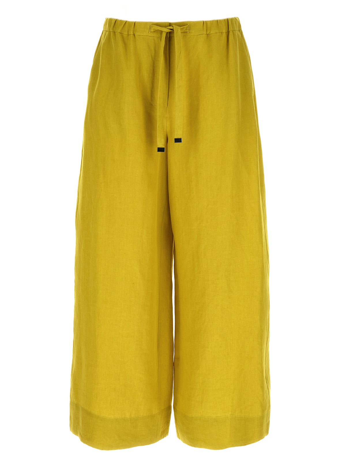 S Max Mara Bicolor Linen Casual Pants