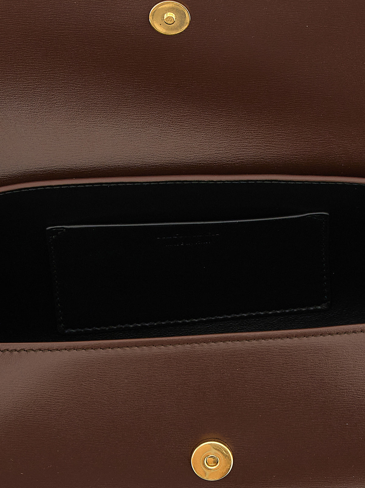 Jil Sander Cannolo Small Bag in Brown Calf Leather