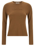 Max Mara Beige Virgin Wool Cardigan