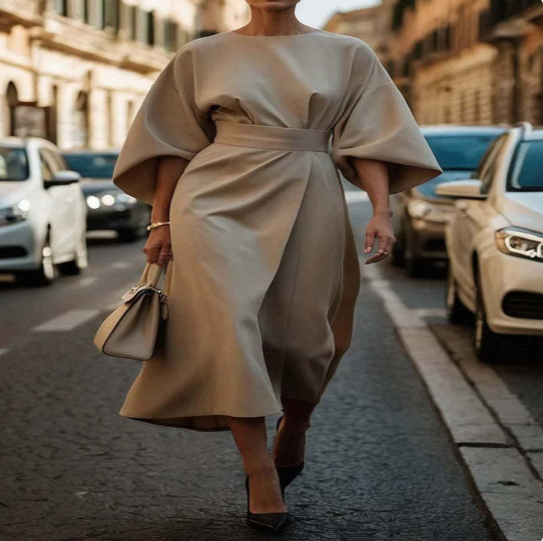 The Marlowe Batwing Midi Dress