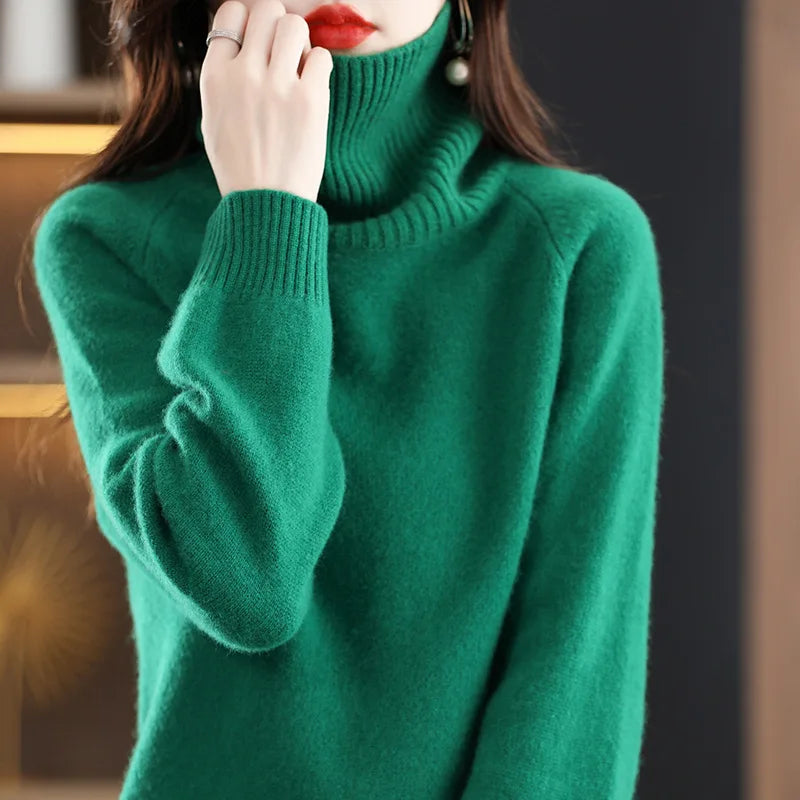 The Elowen Merino High-Neck