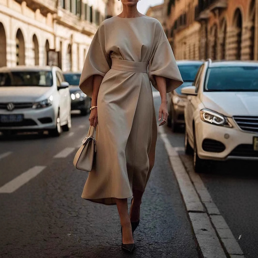 The Marlowe Batwing Midi Dress