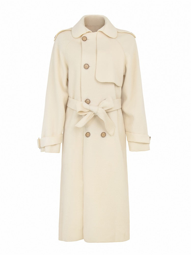 The Cordelia Belted Wool Coat