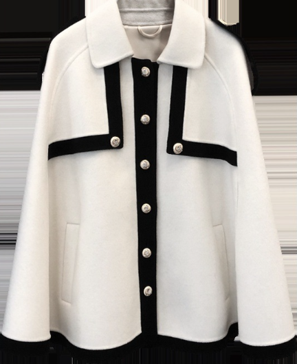 The Bexley Wool-Blend Cape Coat