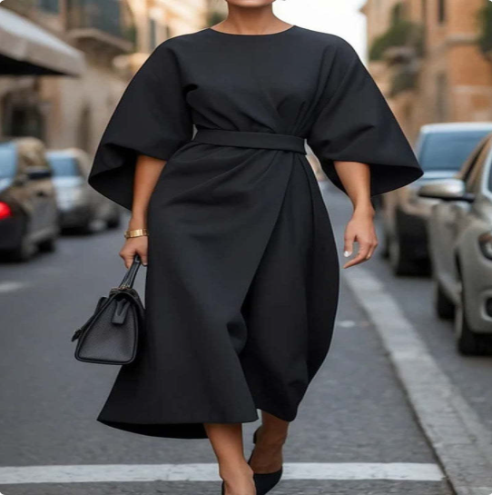 The Marlowe Batwing Midi Dress