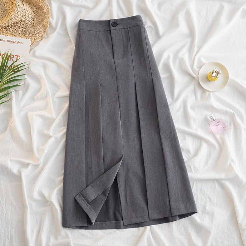 The Colby High-Waist Pleated Skirt