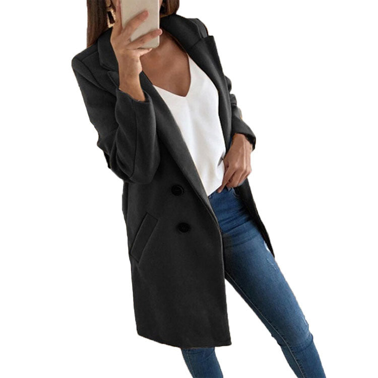 The Rosalind Long Wool Coat