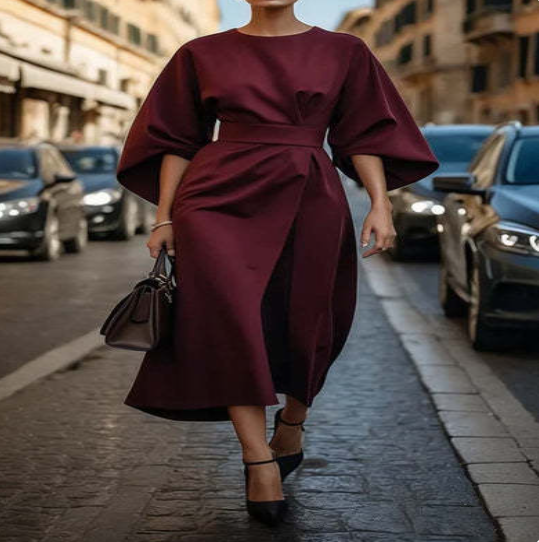 The Marlowe Batwing Midi Dress