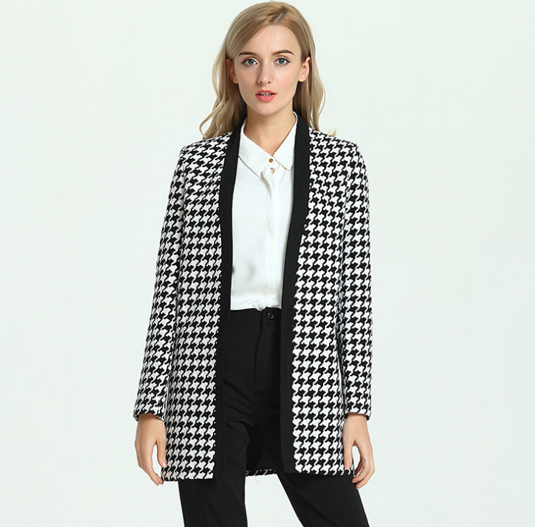 The Ashcroft Houndstooth Coat