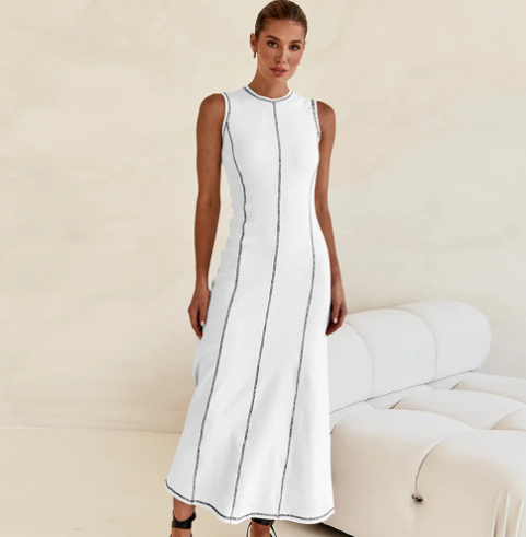 The Sylvie Sleeveless Knit Dress