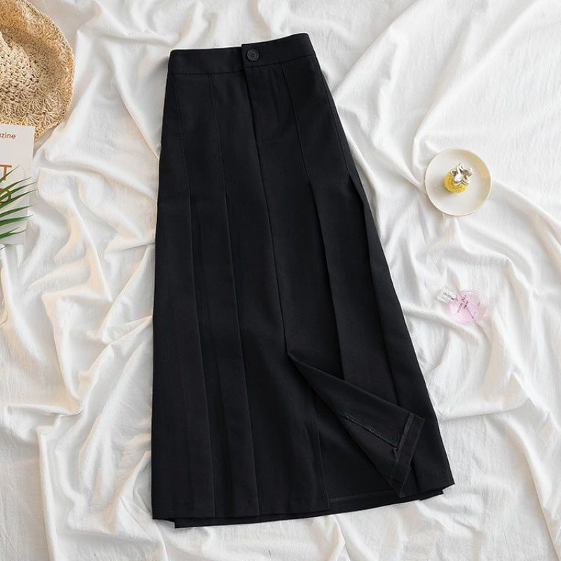 The Colby High-Waist Pleated Skirt