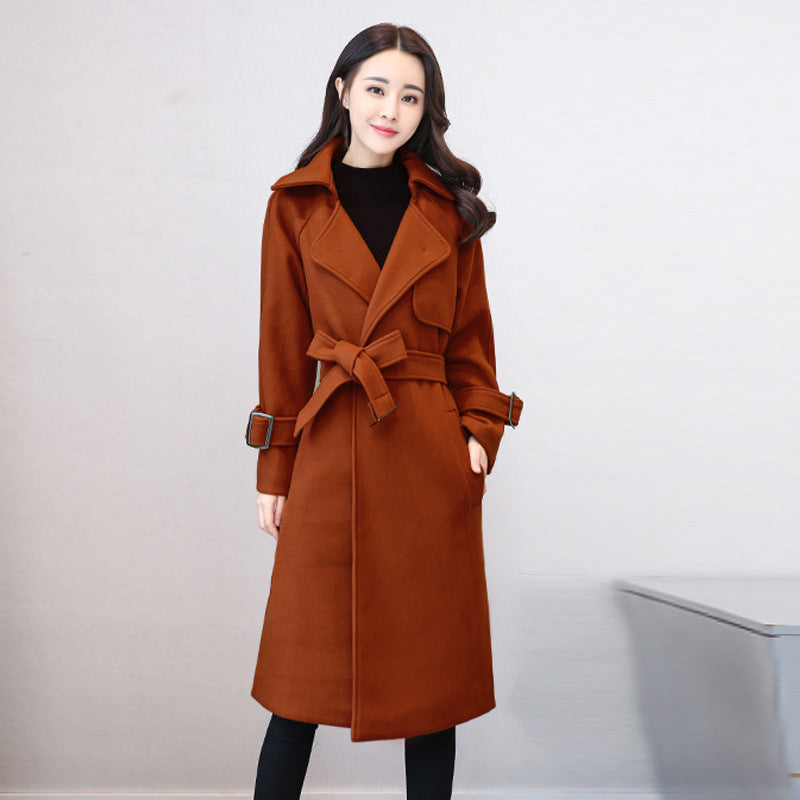 The Calloway Wool-Blend Long Coat
