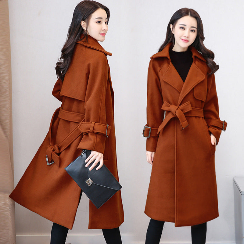 The Calloway Wool-Blend Long Coat