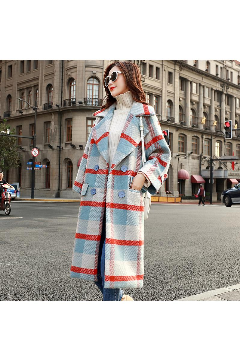 The Ellery Plaid Wool Coat