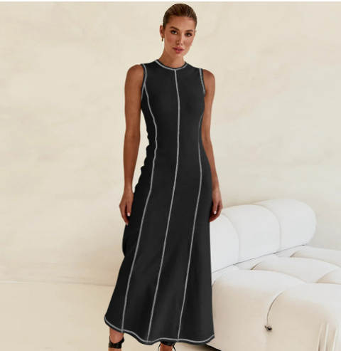 The Sylvie Sleeveless Knit Dress